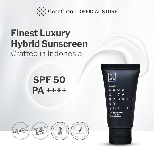 Sunscreen Reapply: Aqua Cica Hybrid UV Shield